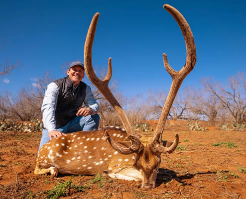 Axix Hunting Trip in Texas
