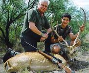 Axis Hunts with professional hunting guide Dan Moody Hunting Services in Texas