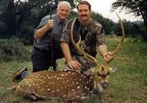 Axis Hunts with professional hunting guide Dan Moody Hunting Services in Texas
