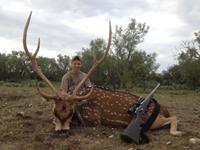 Axis Hunts with professional hunting guide Dan Moody Hunting Services in Texas