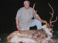Axis Hunts with professional hunting guide Dan Moody Hunting Services in Texas