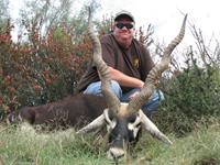 Blackbuck Hunts with professional hunting guide Dan Moody Hunting Services in Texas