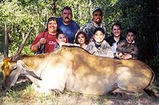 Eland Hunts with professional hunting guide Dan Moody Hunting Services in Texas