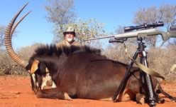 Sable Hunts with professional hunting guide Dan Moody Hunting Services in Texas