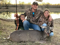 Texas Whitetail Hunts with professional hunting guide Dan Moody Hunting Services in Texas