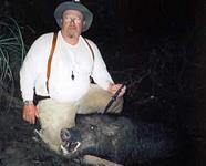 Trophy Boar Hunts with professional hunting guide Dan Moody Hunting Services in Texas