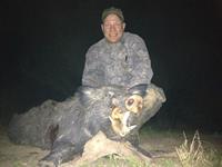 Trophy Boar Hunts with professional hunting guide Dan Moody Hunting Services in Texas
