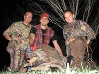 Trophy Boar Hunts with professional hunting guide Dan Moody Hunting Services in Texas