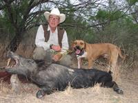 Trophy Boar Hunts with professional hunting guide Dan Moody Hunting Services in Texas