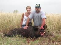 Trophy Boar Hunts with professional hunting guide Dan Moody Hunting Services in Texas