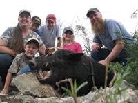 Trophy Boar Hunts with professional hunting guide Dan Moody Hunting Services in Texas